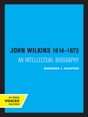 cover image of John Wilkins 1614-1672